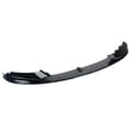 Miniatyrbillede 2 af 2: Bumperlip, Front Splitter Lip, ABS Plast,glans sort