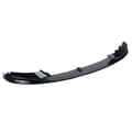Miniatyrbillede 1 af 2: Bumperlip, Front Splitter Lip, ABS Plast,glans sort