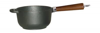 RONNEBY BRUK - MAESTRO SÅSKASTRULL 2 L, UTAN LOCK Ø18X10 CM, SKAFT I BRUNBETSAD BOK