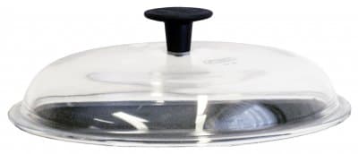 RONNEBY BRUK - GLASLOCK Ø 24 CM, KNOPP I BAKELIT