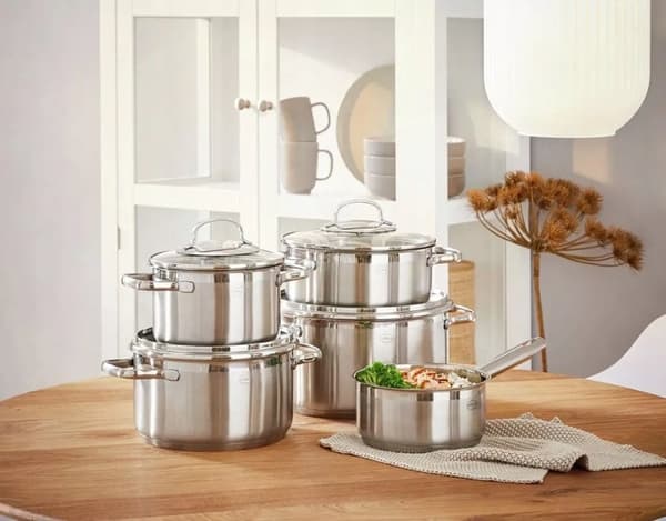 ROSLE ELEGANCE 9-OSAINEN TERÄKSINEN INDUKTIOINEN RUOKAUSTA
