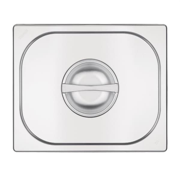 Rostfritt stål Gastrobehållare lock GN 1/2 - Vogue