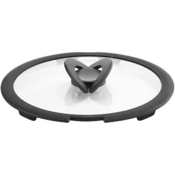 Glaslock - LAGOSTINA - Ingenio - 26 cm - Fällhandtag - Induktionskompatibel