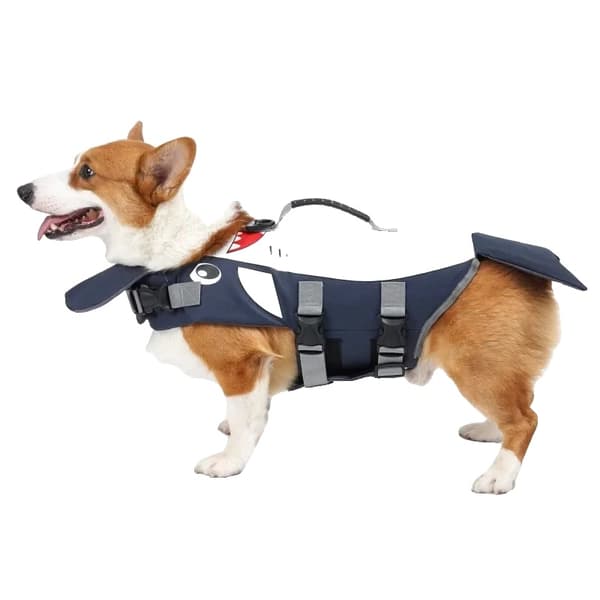 Pet livredder, hundetype, justerbar størrelse,Blå, XL