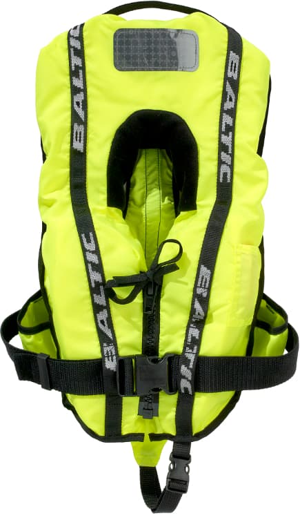 Redningsvesten Bambi Supersoft 3-12 kg, Gul, Baltic