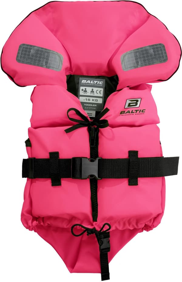 Räddningsväst Split Front 15-30kg, Rosa, Baltic