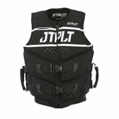 Flytväst Herr Jetpilot Matrix Race Neo, Svart/Vit