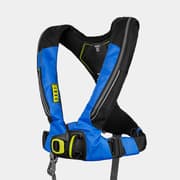Uppblåsbar flytväst Spinlock Deckvest 6D 170N HRS Pacific Blue, automatisk + kolsyrepatron 33 gram Flytväststorlek: One-Size (50+ kg)