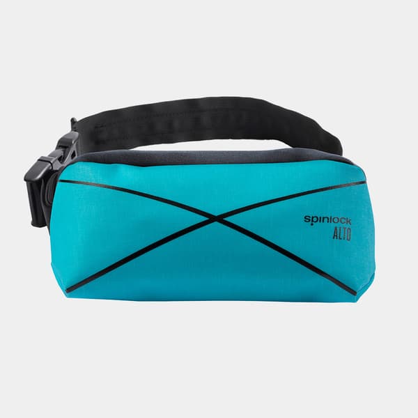 Uppblåsbart flythjälpmedel i midjeväska Spinlock ALTO Belt Pack 75N, Altol Blue, manuell + kolsyrepatron 16 gram Flytväststorlek: One-Size (40+ kg)