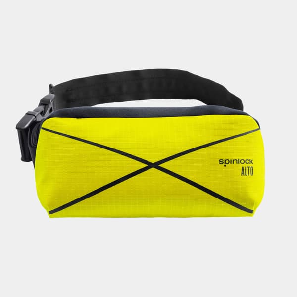 Uppblåsbart flythjälpmedel i midjeväska Spinlock ALTO Belt Pack 75N, Citrus Yellow, manuell + kolsyrepatron 16 gram Flytväststorlek: One-Size (40+ kg)