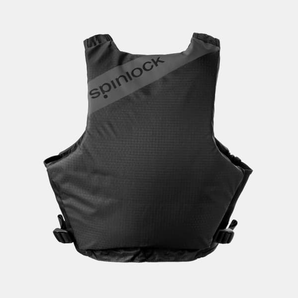 Seglarväst Spinlock Wing Black Graphite Flytväststorlek: X-Large (70+ kg)