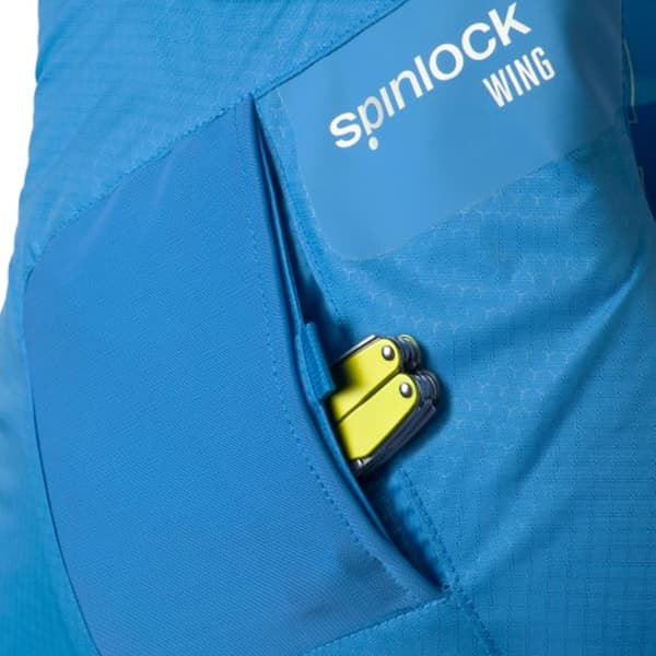 Seglarväst Spinlock Wing Cobalt Blue Flytväststorlek: Small (40 - 60 kg)