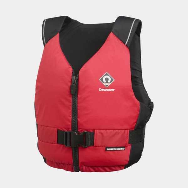 Seglarväst Crewsaver Response 50N, röd Flytväststorlek: Medium/Large (&gt; 70 kg)