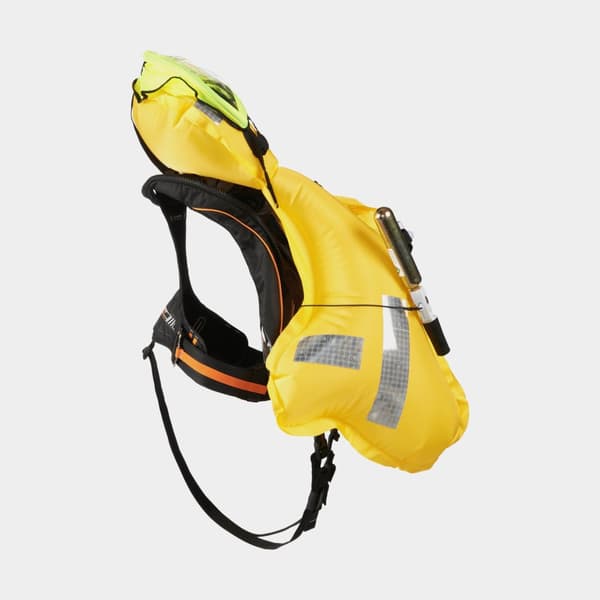Uppblåsbar flytväst Crewsaver Ergofit OC 290N, automatisk, svart + kolsyrepatron 60 gram Flytväststorlek: One-Size (&gt; 40 kg)