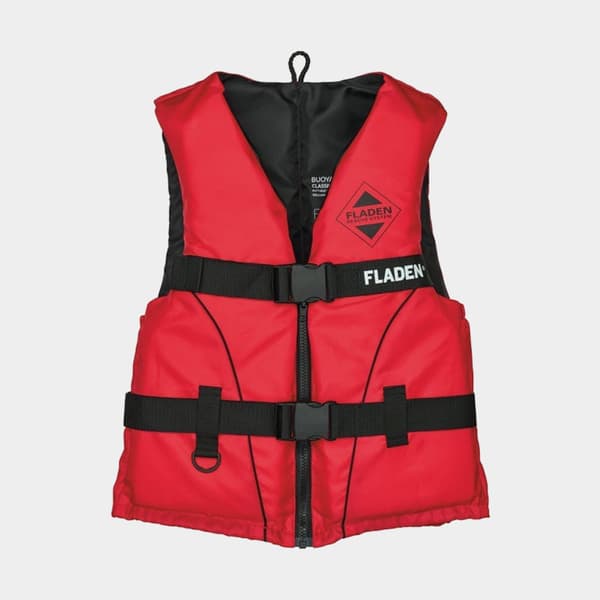 Seglarväst Fladen Fishing FRS 50N, röd Flytväststorlek: Small (30 - 50 kg)