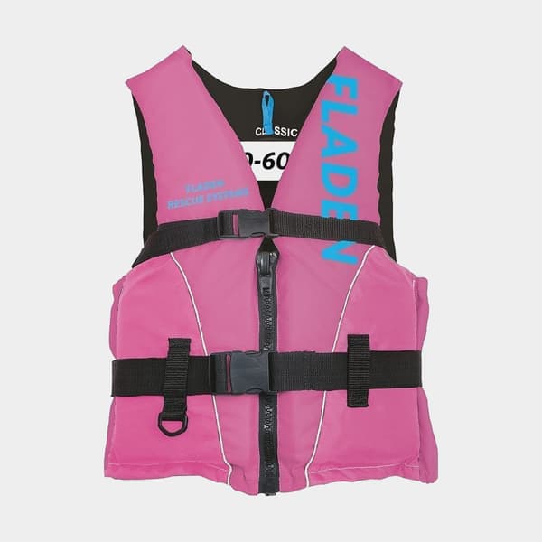 Seglarväst Fladen Fishing Classic II 50N, rosa Flytväststorlek: Large (70 - 90 kg)