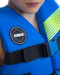 Miniatyrbild 5 av 11: Vattensportväst för barn JOBE Nylon Vest Youth 50N Kids Blue Black Flytväststorlek: One-Size (30 - 40 kg)