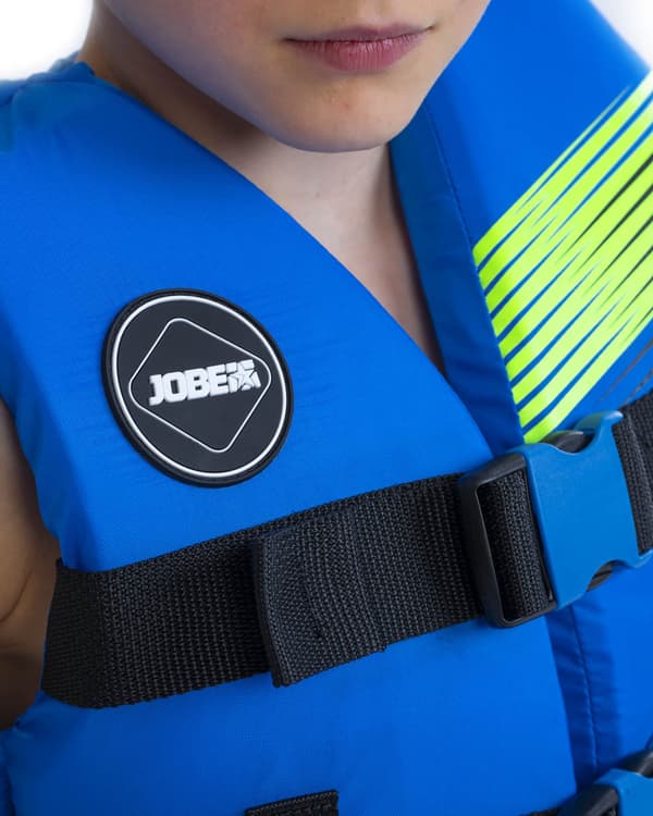 Vattensportväst för barn JOBE Nylon Vest Youth 50N Kids Blue Black Flytväststorlek: One-Size (30 - 40 kg)