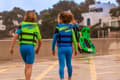Miniatyrbild 7 av 11: Vattensportväst för barn JOBE Nylon Vest Youth 50N Kids Blue Black Flytväststorlek: One-Size (30 - 40 kg)