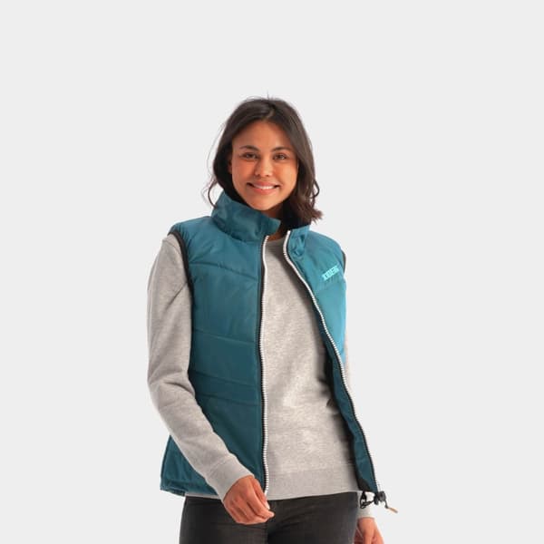 Flytväst-väst JOBE Bodywarmer Women 50N Dark Teal Flytväststorlek: Small (54 - 62 kg)
