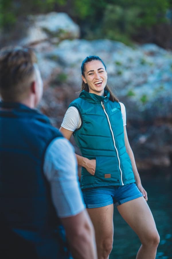 Flytväst-väst JOBE Bodywarmer Men 50N Midnight Blue Flytväststorlek: Medium (65 - 75 kg)