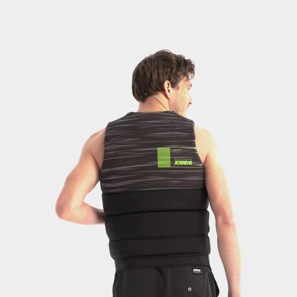 Vattensportväst JOBE Unify Side Entry Life Vest Men 50N Black Flytväststorlek: XXX-Large+ (105 - 115 kg)