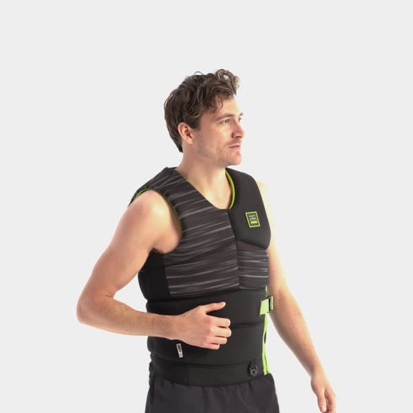 Vattensportväst JOBE Unify Side Entry Life Vest Men 50N Black Flytväststorlek: XXX-Large+ (105 - 115 kg)