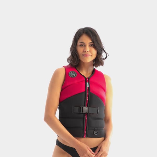 Vattensportväst JOBE Unify Vest Women 50N Hot Pink Flytväststorlek: Large (72 - 80 kg)