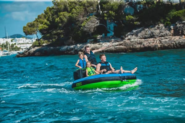 Seglarväst för barn JOBE Neoprene Vest Kids 50N Lime Green Flytväststorlek: 116 (15 - 30 kg)