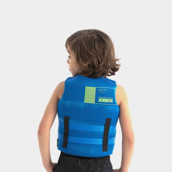 Seglarväst för barn JOBE Neoprene Vest Kids 50N Blue Flytväststorlek: 128 (20 - 40 kg)