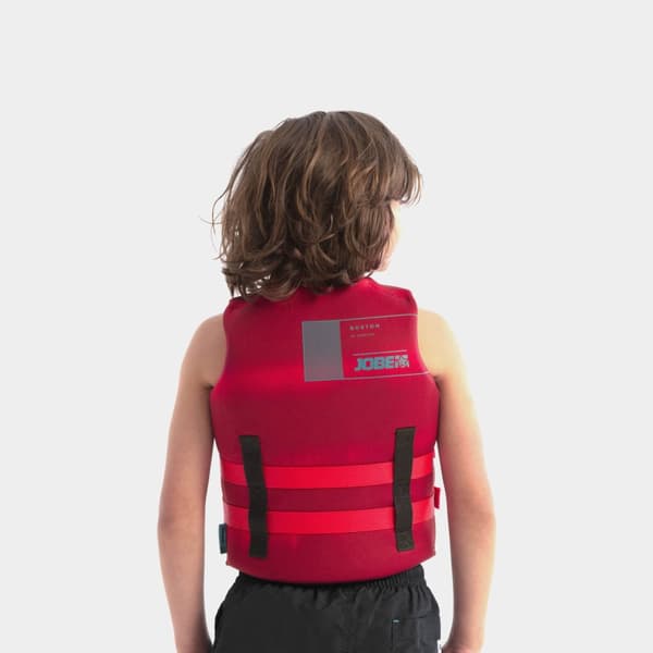 Seglarväst för barn JOBE Neoprene Vest Kids 50N Red Flytväststorlek: 176 (50 - 80 kg)