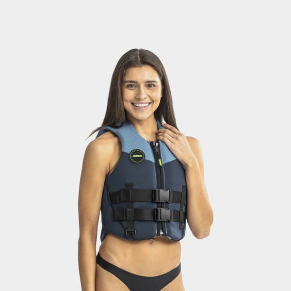 Vattensportväst JOBE Neoprene Vest Women 50N Midnight Blue Flytväststorlek: Large (72 - 80 kg)