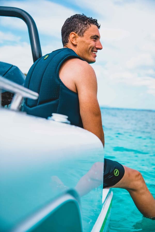 Vattensportväst JOBE Fragment Vest Men 50N Midnight Blue Flytväststorlek: XX-Large+ (95 - 105 kg)