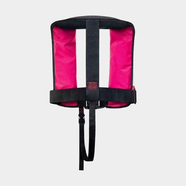 Uppblåsbar flytväst för barn Regatta AquaSafe Junior 110N Fluorescent Pink, automatisk, One-Size (18 - 40 kg) + kolsyrepatron 24 gram