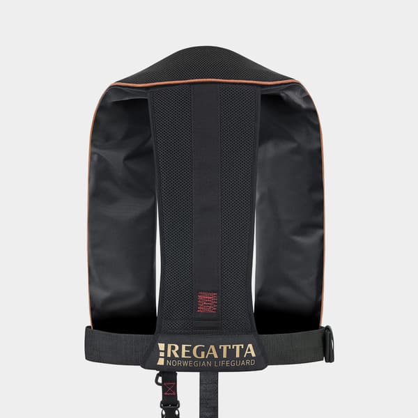 Uppblåsbar flytväst Regatta MarineSafe Gold 170N Beige, automatisk, One-Size (40+ kg) + kolsyrepatron 33 gram Flytväststorlek: 40+ kg