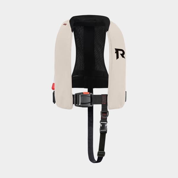 Uppblåsbar flytväst Regatta Sharpsafe 170N Beige, automatisk, One-Size (40+ kg) + kolsyrepatron 33 gram Flytväststorlek: 40+ kg