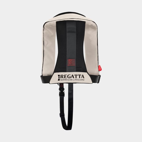 Uppblåsbar flytväst Regatta Sharpsafe 170N Beige, automatisk, One-Size (40+ kg) + kolsyrepatron 33 gram Flytväststorlek: 40+ kg