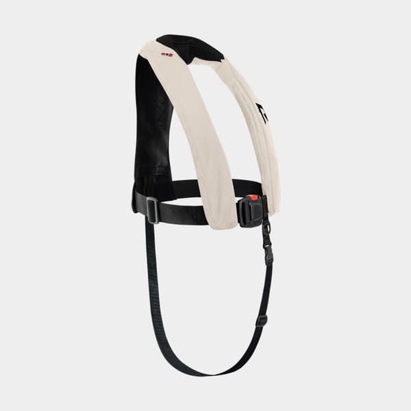 Uppblåsbar flytväst Regatta Sharpsafe 170N Beige, automatisk, One-Size (40+ kg) + kolsyrepatron 33 gram Flytväststorlek: 40+ kg