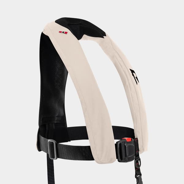 Uppblåsbar flytväst Regatta Sharpsafe 170N Beige, automatisk, One-Size (40+ kg) + kolsyrepatron 33 gram Flytväststorlek: 40+ kg