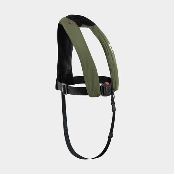 Uppblåsbar flytväst Regatta Sharpsafe 170N Green, automatisk, One-Size (40+ kg) + kolsyrepatron 33 gram Flytväststorlek: 40+ kg