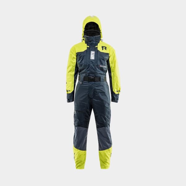 Flytoverall Regatta Active 50N Navy/Fluorescent Yellow Flytväststorlek: Small (50 - 70 kg)