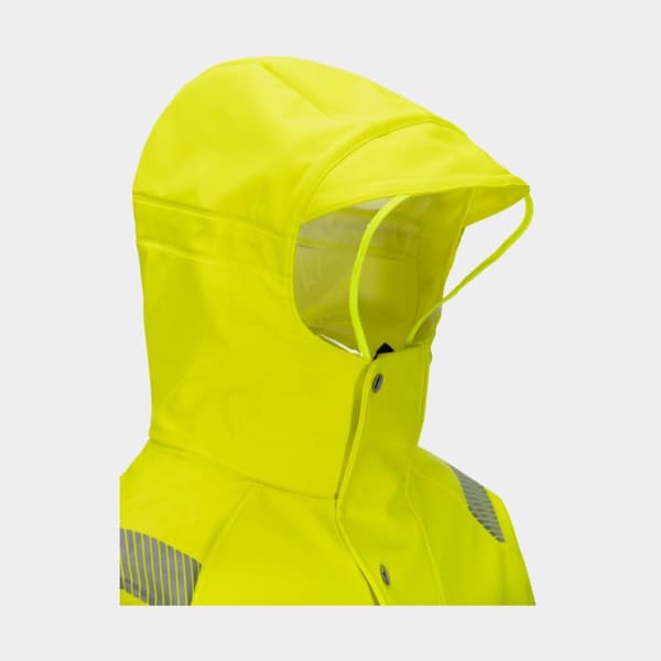 Flytjacka Regatta Fisherman Anorakk 50N Fluorescent Yellow/Grey Flytväststorlek: Large (80 - 100 kg)