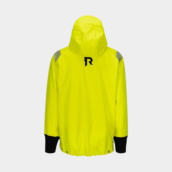 Flytjacka Regatta Fisherman Anorakk 50N Fluorescent Yellow/Grey Flytväststorlek: Large (80 - 100 kg)