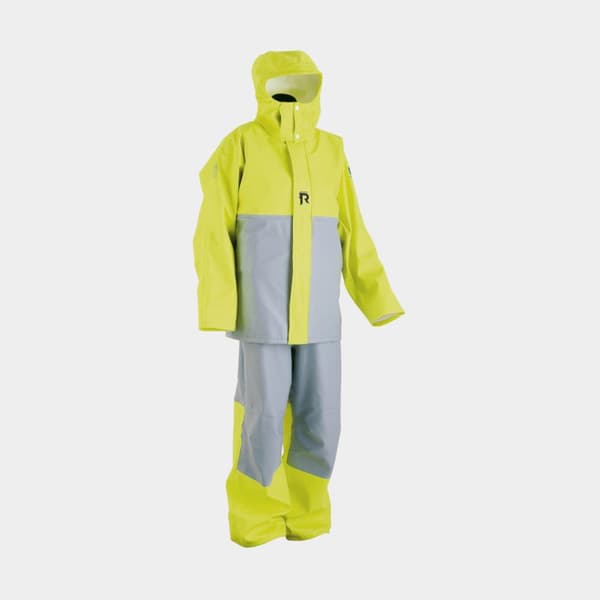 Flytoverall Regatta Fisherman 50N Fluorescent Yellow/Grey Flytväststorlek: Large (80 - 100 kg)