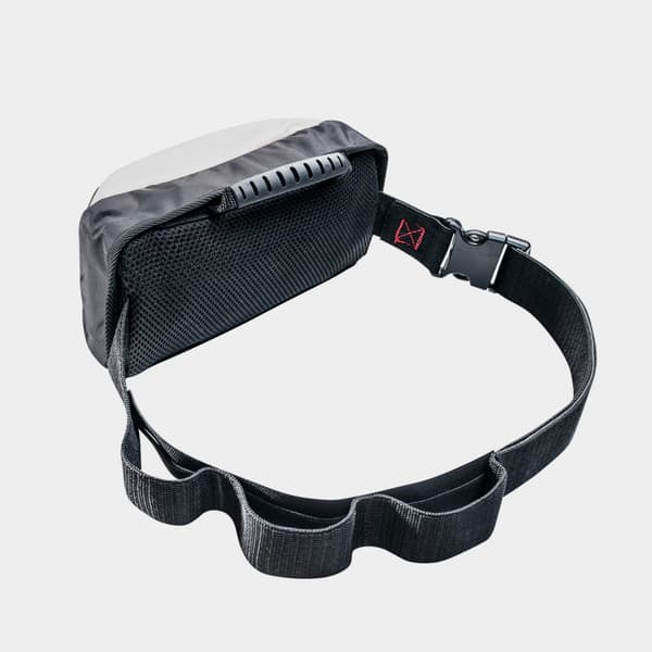 Uppblåsbart flythjälpmedel i midjeväska Regatta FeelSafe 50N Reflective Grey, manuell, One-Size (40+ kg) + kolsyrepatron 33 gram