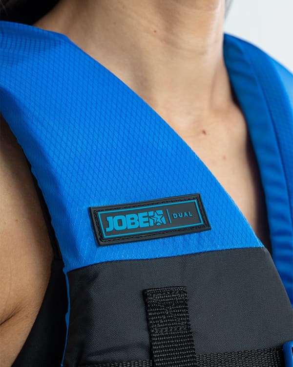 Vattensportväst JOBE Dual Vest 50N Blue Flytväststorlek: Large/X-Large (60 - 80 kg)