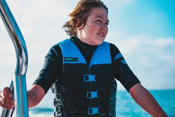 Vattensportväst JOBE Dual Vest 50N Blue Flytväststorlek: Large/X-Large (60 - 80 kg)