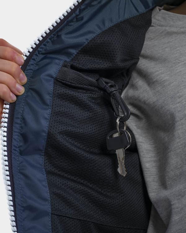 Flytväst-väst för barn JOBE Bodywarmer Youth 50N Midnight Blue Flytväststorlek: 8 år (25 - 35 kg)