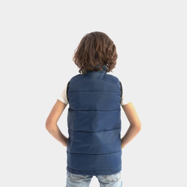 Flytväst-väst för barn JOBE Bodywarmer Youth 50N Midnight Blue Flytväststorlek: 8 år (25 - 35 kg)