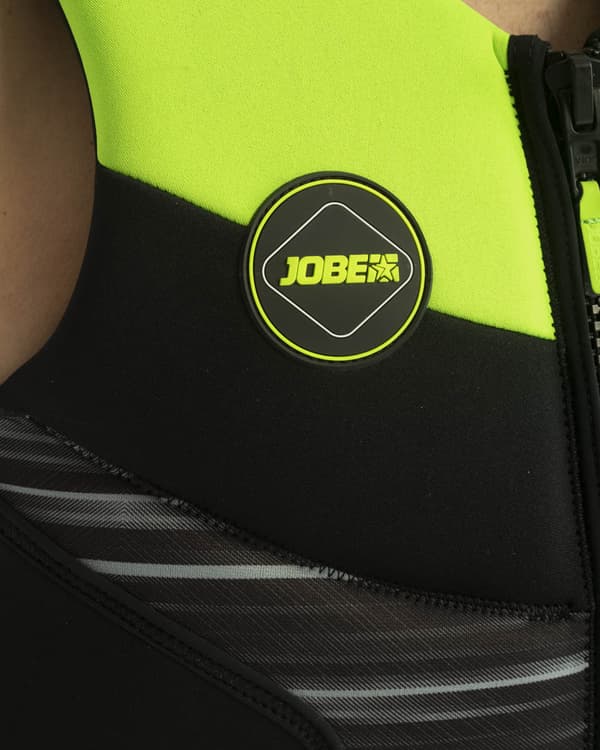 Vattensportväst JOBE Segmented Jet Vest Men 50N Lime Green Flytväststorlek: XX-Large+ (95 - 105 kg)